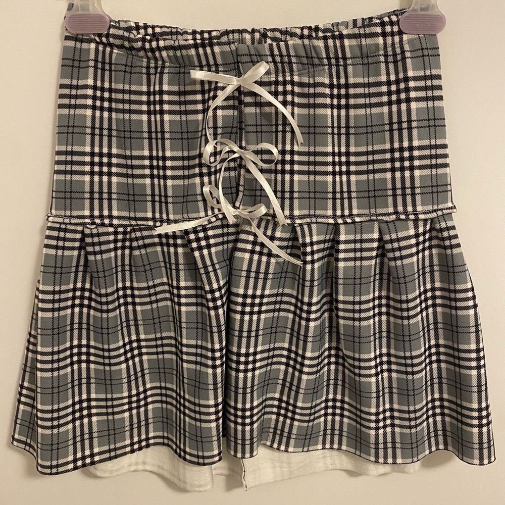 Peplum Tube Top